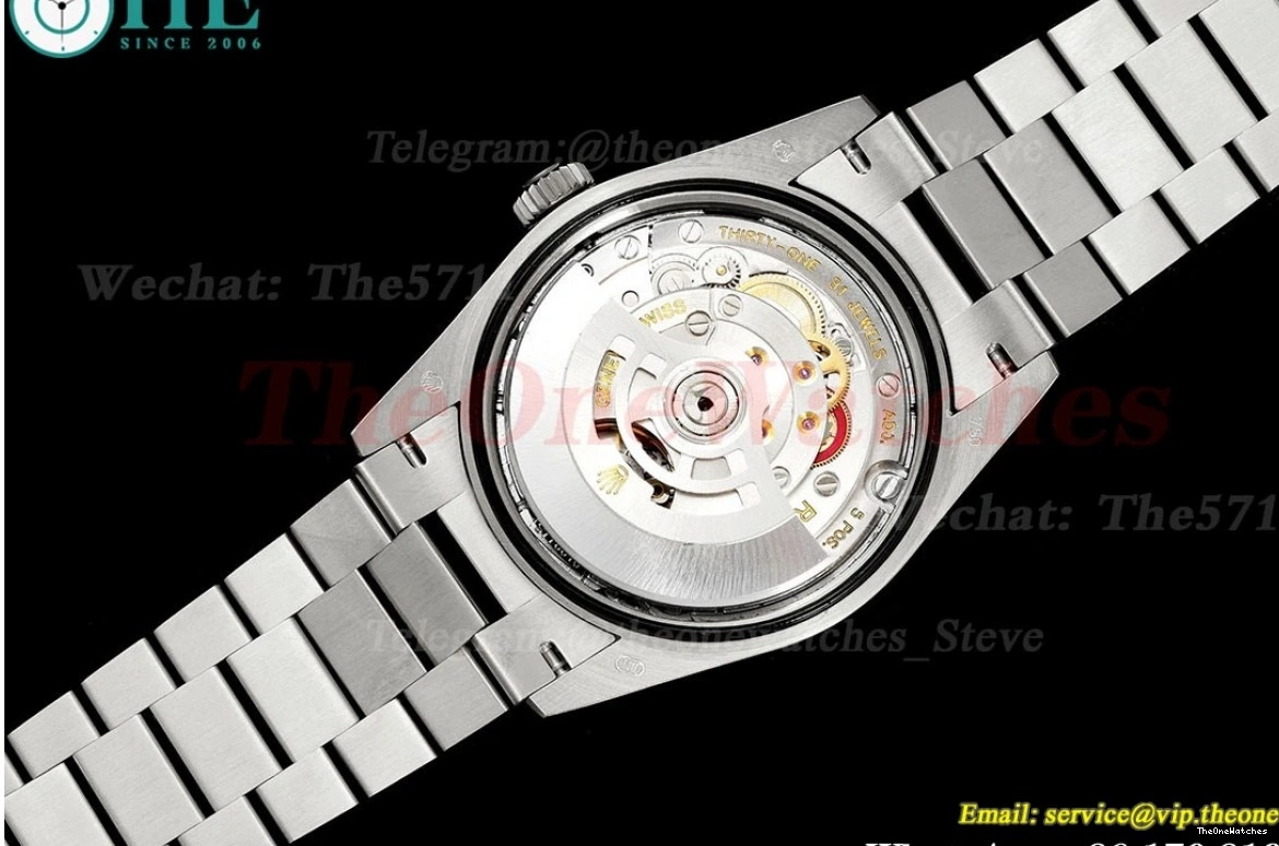 Silver 36mm V3 SS Dia DayDate 128239 SS QF VR3255(Gain Weight) 0223